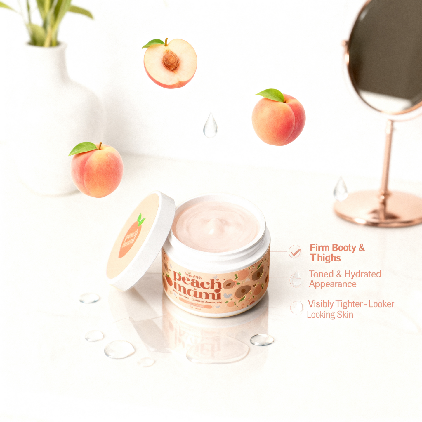 Peach Mami Skin Firming & Cellulite Smoothing Cream