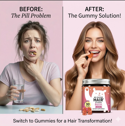 BuffBolt™ Hair Growth Gummies